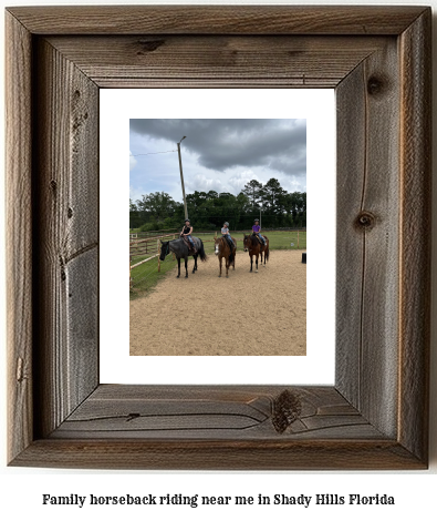 family horseback riding near me in Shady Hills, Florida